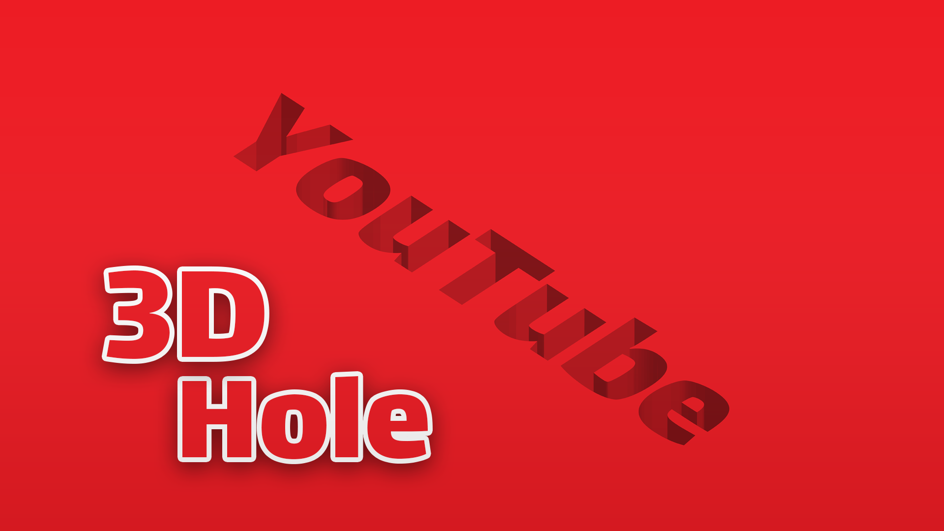 3D Hole Effect in Adobe Illustrator