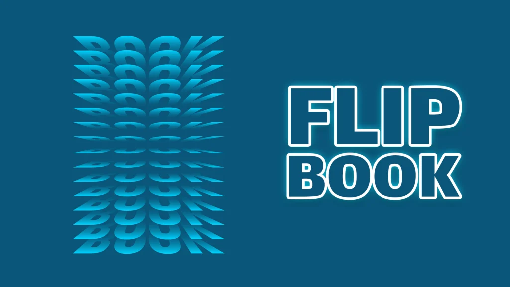 Flip Book Text Effect in Adobe Illustrator