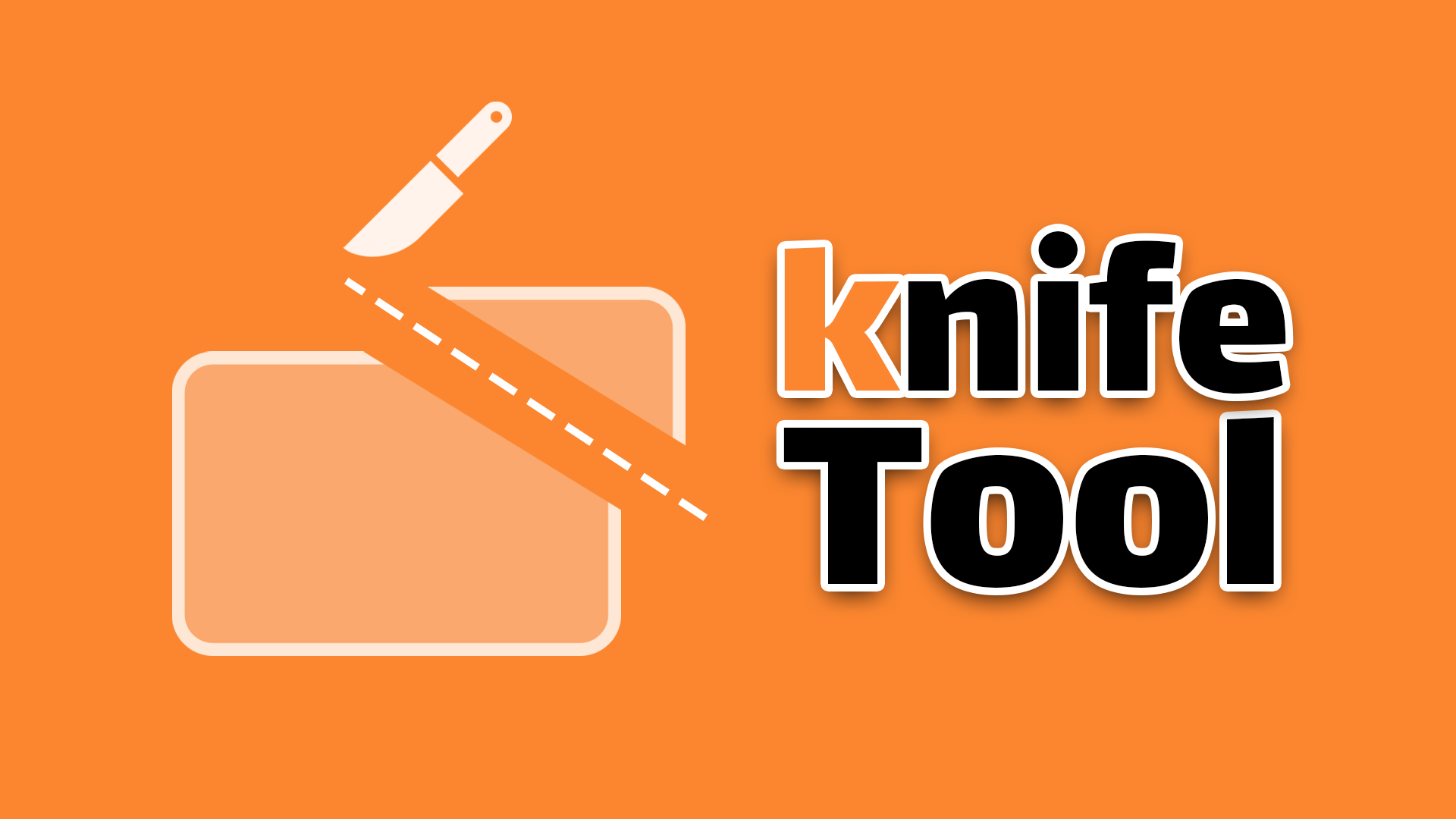 knife Tool in Adobe Illustrator
