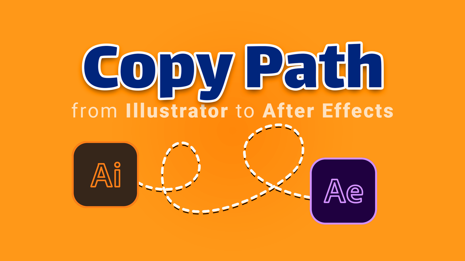 Copy Path from Illustrator to After Effects