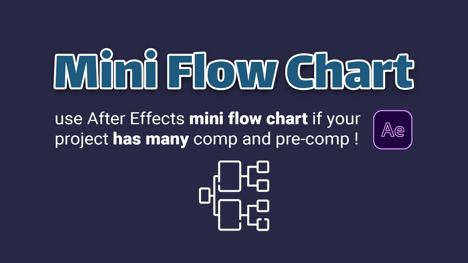 How to use Mini Flow Chart in After Effects